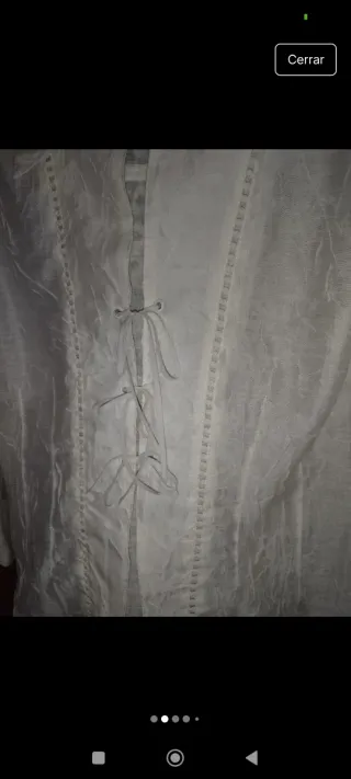 Traje de lino blanco chaquetita y falda - Benotti