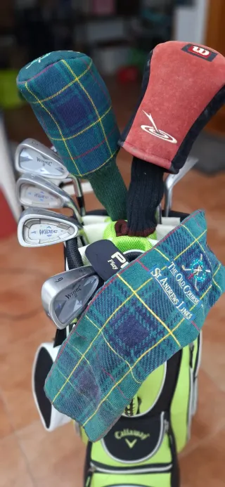 Bolsa golf Callaway+palos Mizuno/Wilson