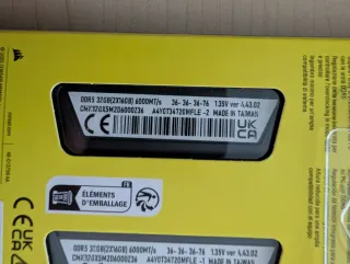 Ram DDR5 32GB 6000MHz cl36