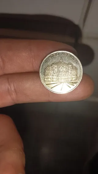 Moneda Plata Teatro Arriaga