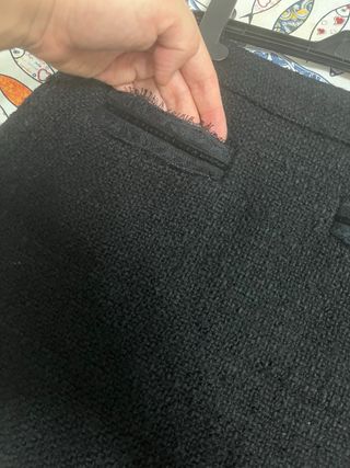 Falda negra de punto de Pedro del Hierro