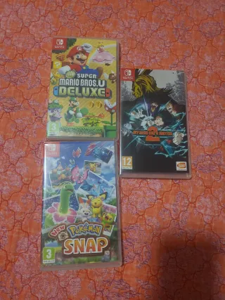 Pack 3 Videojuegos Nintendo Switch