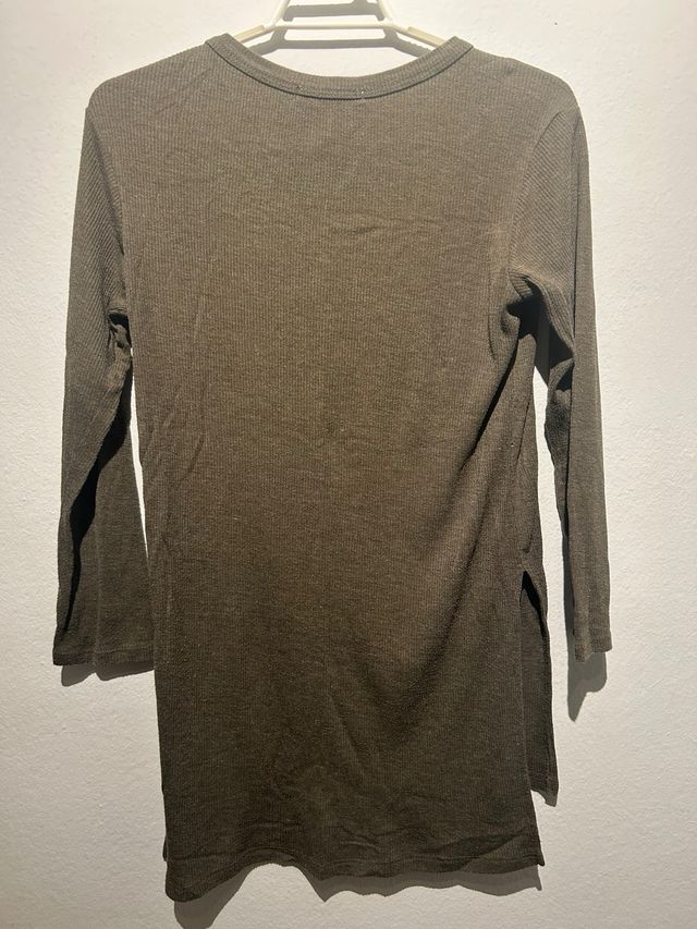 Camiseta Lefties manga 3/4 caqui