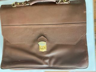 Maletín Piel Salvatore Ferragamo Marrón