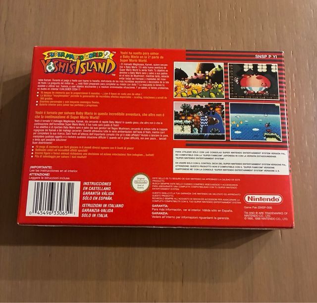 Yoshi's Island Super Mario World 2 SNES