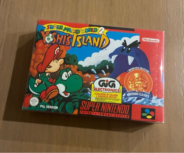 Yoshi's Island Super Mario World 2 SNES