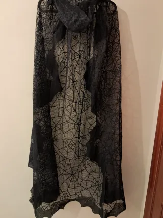 Capa Halloween Telaraña Negra
