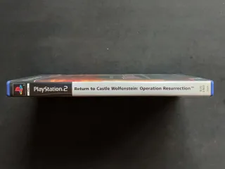 RETURN TO CASTLE WOLFENSTEIN  PS2
