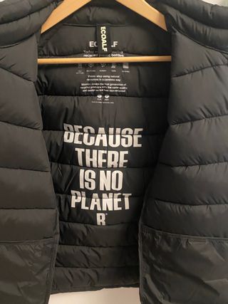Plumas Ecoalf Negro Talla L Nuevo