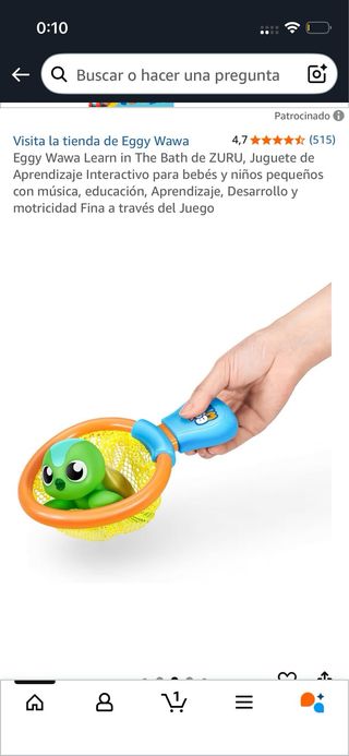 Juguete de baño Zuru Eggy Wawa