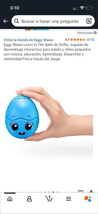 Juguete de baño Zuru Eggy Wawa