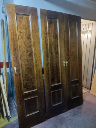 Puertas macizas para armario empotrado