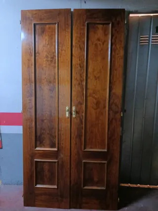 Puertas macizas para armario empotrado