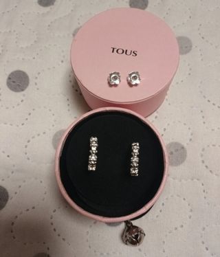 Pendientes Aro Tous Bear Plata