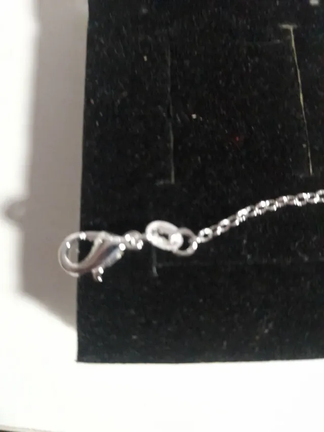 Cadena Plata 925 con Colgante Azul