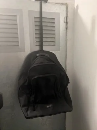 Mochila Maleta con Ruedas Negra
