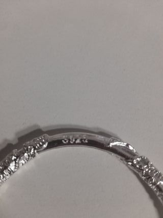 Pulsera esclava plata 925 abierta