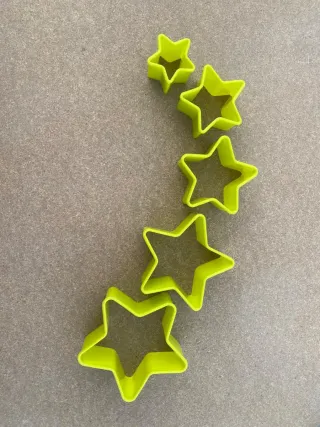 Cortadores de galletas x2 (5 uds c/u)