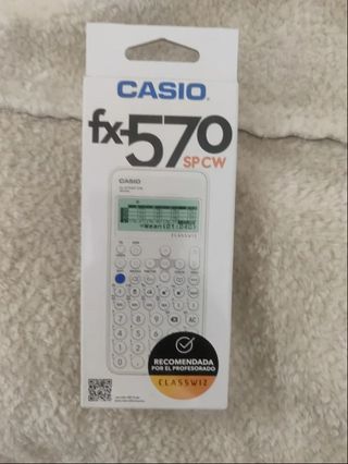 Calculadora Casio fx-570 SP CW Nueva