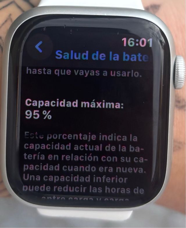 Apple Watch Series 8 Plata/Blanco