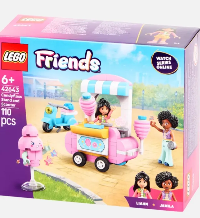 LEGO Friends 42643 Candyfloss Stand e Scooter