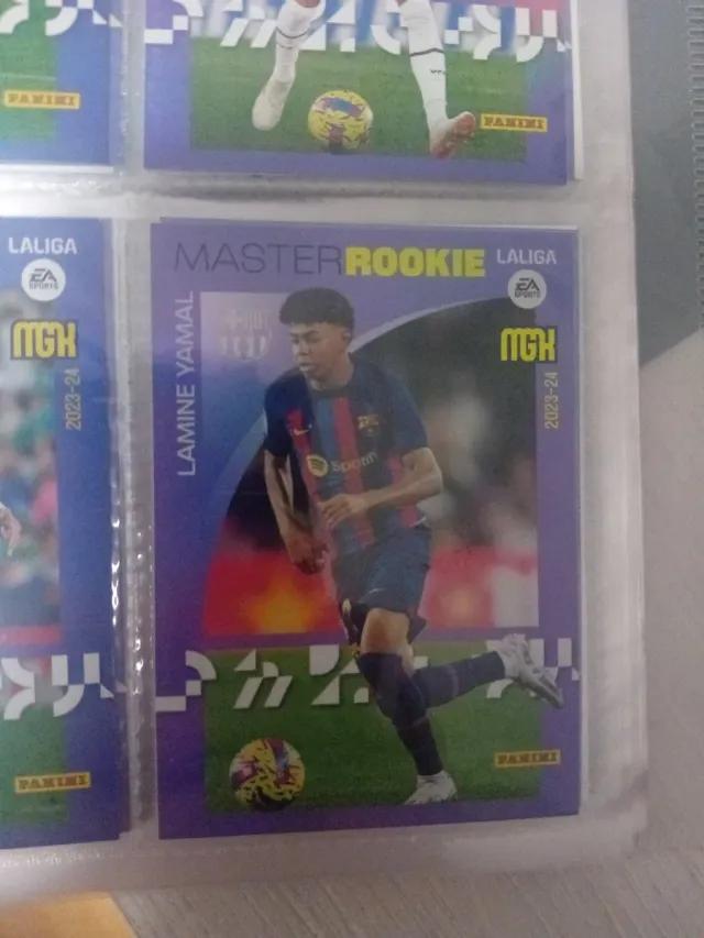 Lamine Yamal 108 Bis+Master Rookie Panini
