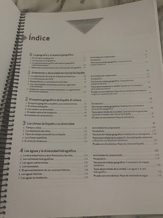 2º Bachillerato Geografía Andalucía