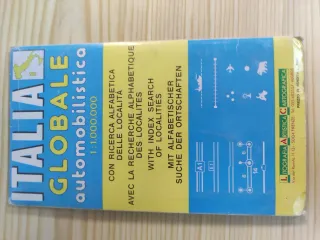 Mapa Italia Global Automobilistica 1:1.000.000