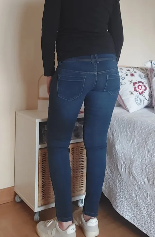 Pantalón vaquero elástico ONLY azul