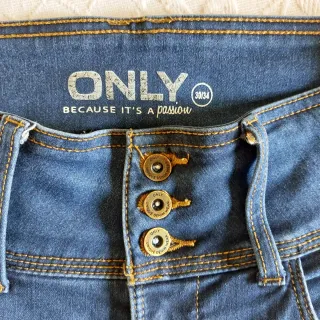 Pantalón vaquero elástico ONLY azul