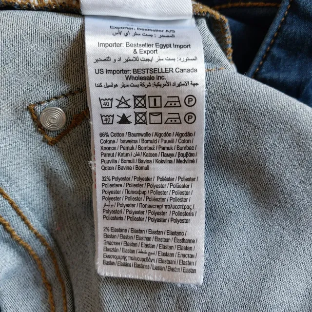 Pantalón vaquero elástico ONLY azul