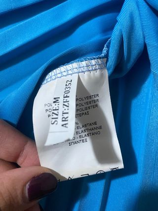 Gonna ODUE a pieghe taglia M