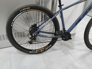 Bicicleta Montaña Hiland Azul y Amarilla