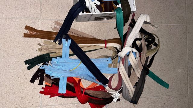 Lote Cremalleras Visibles Varias