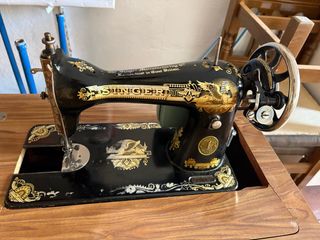 Máquina de coser Singer antigua original