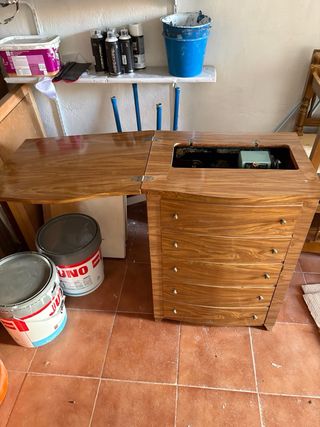 Máquina de coser Singer antigua original