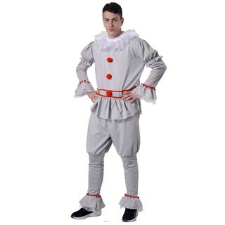 Disfraz Payaso Terror Halloween Talla XL