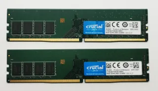 2x 8GB Crucial DDR4 RAM