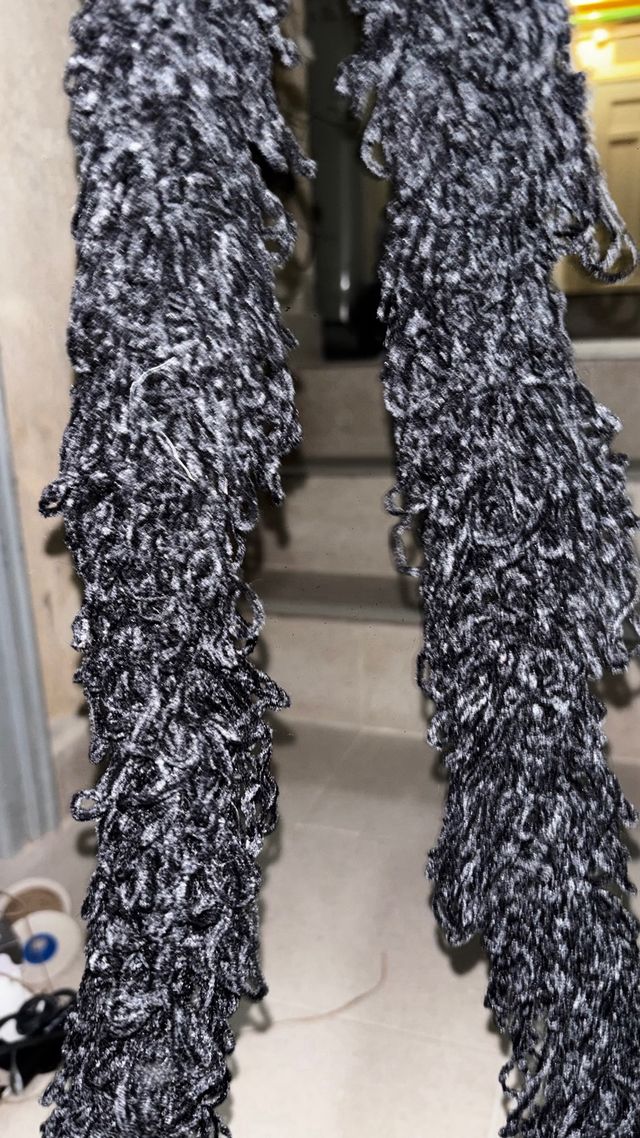 Pasamanería negra marrón gris rosa