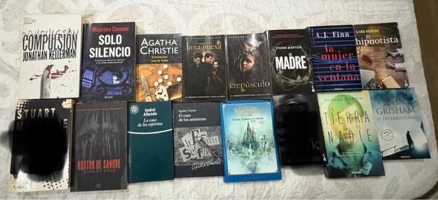 LOTE 14 LIBROS - NOVELA NEGRA