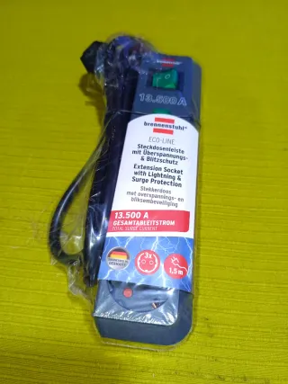 Regleta Brennenstuhl 13.500A Protección