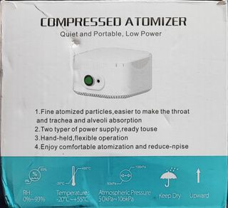 Nebulizzatore Aeriosol con Maschera e Accessori