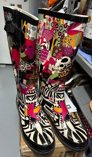 Botas de agua multicolor