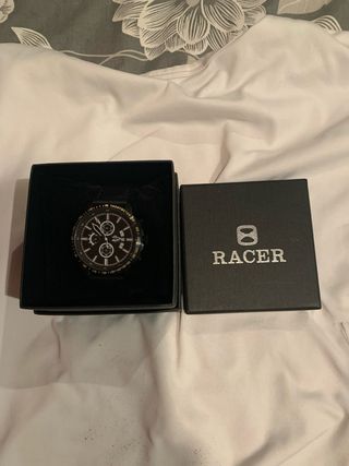 Reloj Deportivo Racer Negro.Modelo R-101