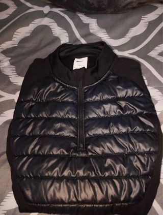 Sudadera Nike Negra Media Cremallera Deportiva