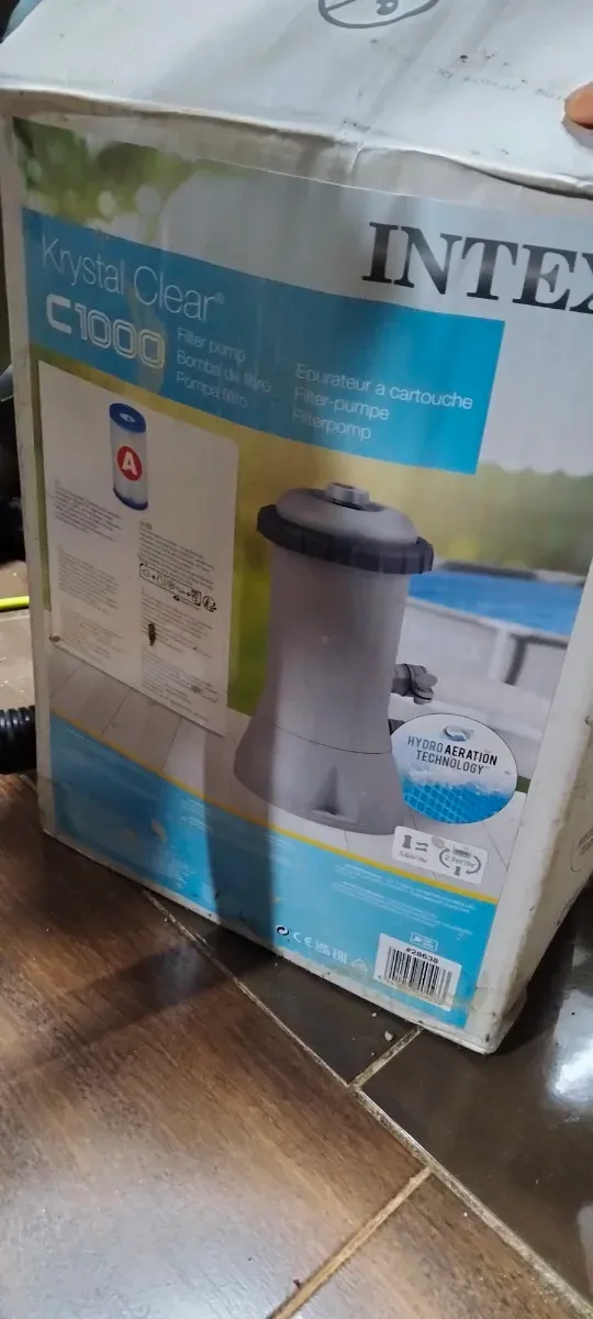 Depuradora Intex C1000 + Lona 2x3