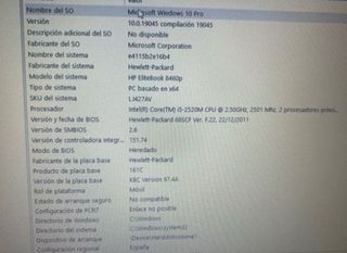 HP Elitebook 8460p i5 Portátil