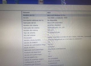 Portátil MSI i3 