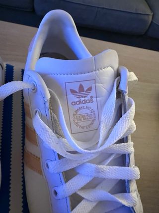 Zapatillas Adidas Mujer Blancas y Rosas