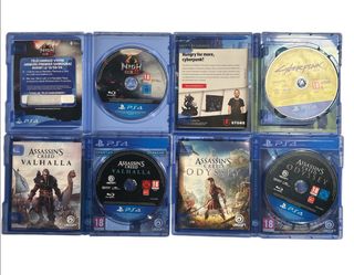 Pack 4 Juegos PS4: Nioh 2, Cyberpunk, Valhalla, Od